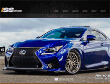 Tablet Screenshot of issforged.com